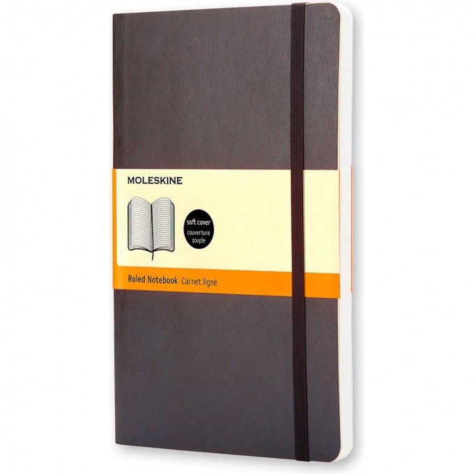Блокнот MOLESKINE CLASSIC SOFT LARGE, линейка, черный QP616 Блокнот MOLESKINE CLASSIC SOFT LARGE, линейка, черный QP616