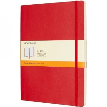 Блокнот MOLESKINE CLASSIC SOFT POCKET, линейка, красный Блокнот MOLESKINE CLASSIC SOFT POCKET, линейка, красный