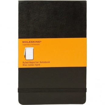 Блокнот MOLESKINE REPORTER SOFT POCKET, линейка, черный Блокнот MOLESKINE REPORTER SOFT POCKET, линейка, черный
