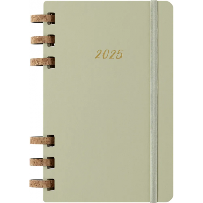 Еженедельник MOLESKINE ACADEMIC SPIRAL Large 150х210мм киви DHSPK5212AMWH3
