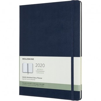 Еженедельник MOLESKINE CLASSIC WKNT XL (синий сапфир) Еженедельник MOLESKINE CLASSIC WKNT XL (синий сапфир)