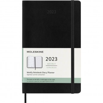 Еженедельник MOLESKINE CLASSIC SOFT WKNT LARGE (черный) Еженедельник MOLESKINE CLASSIC SOFT WKNT LARGE (черный)