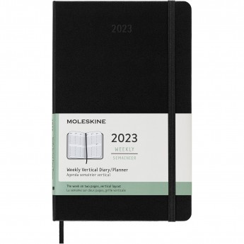 Еженедельник MOLESKINE CLASSIC WKLY VERTICAL LARGE (черный) Еженедельник MOLESKINE CLASSIC WKLY VERTICAL LARGE (черный)
