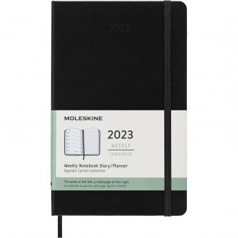 Еженедельник MOLESKINE CLASSIC WKNT LARGE (черный) Еженедельник MOLESKINE CLASSIC WKNT LARGE (черный)
